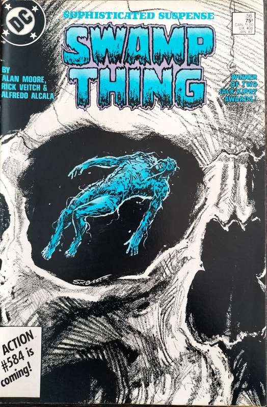 Vintage DC comic - Sophisticated Suspense -Swamp Thing #56