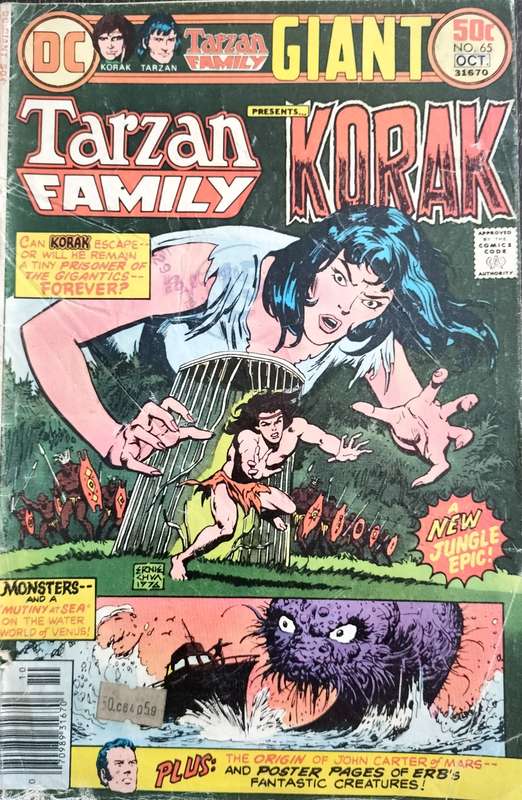 Vintage Marvel comic - Tarzan Family (Giant)