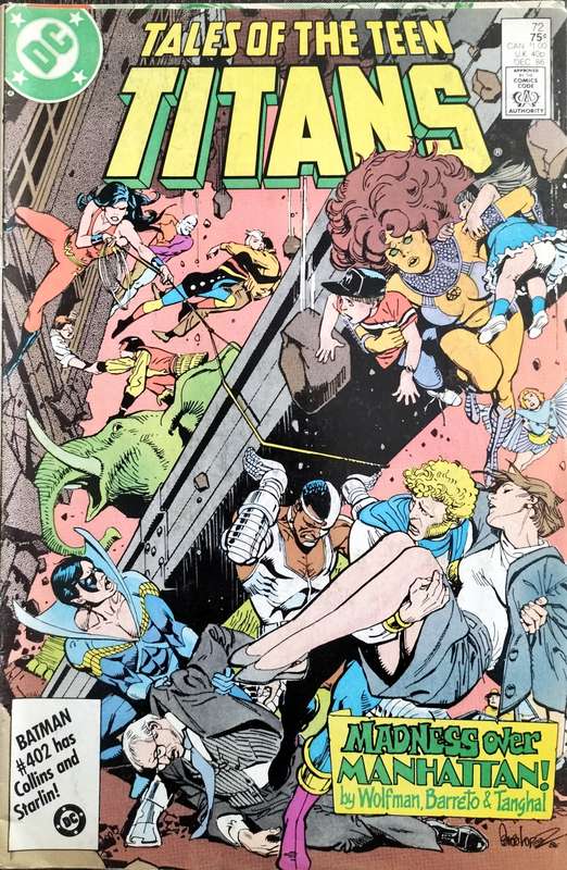 Vintage DC comic - Tales of the teen Titans #72