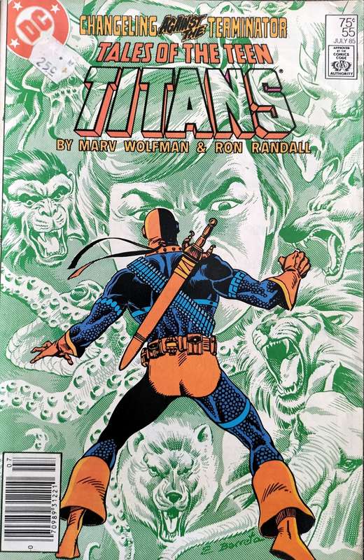 Vintage DC comic - Tales of the teen Titans #55
