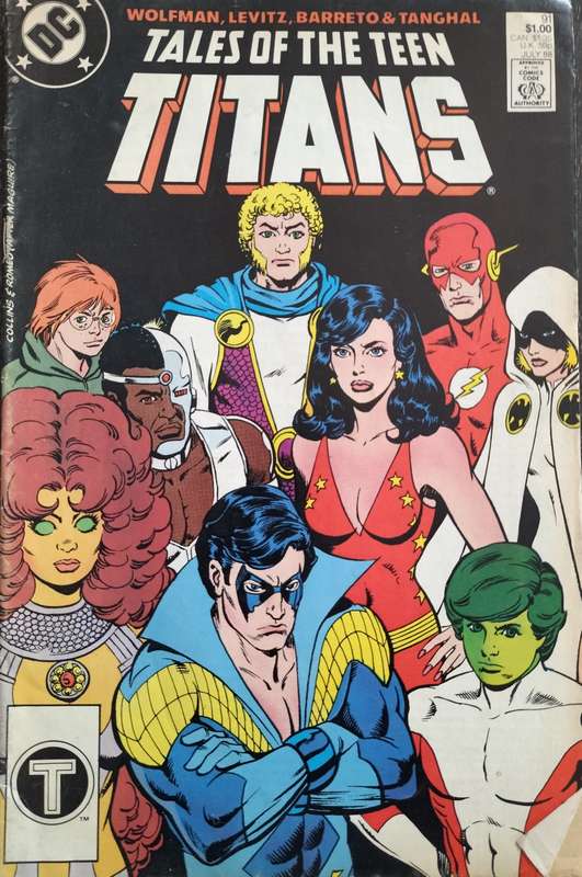 Vintage DC comic - Tales of the teen Titans #91