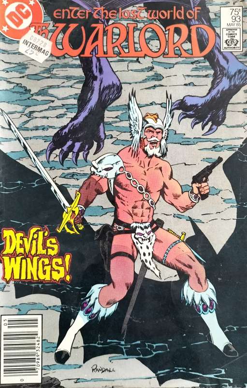 Vintage DC comic - Enter the world of the lost Warlord #93