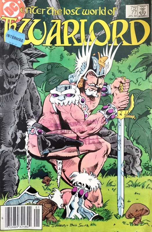 Vintage DC comic - Enter the world of the lost Warlord #77