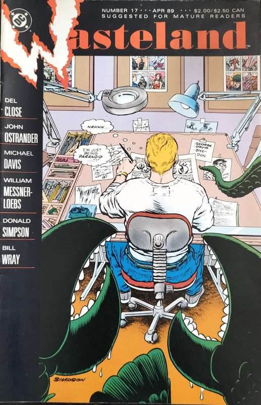 Vintage DC comic - Wasteland #17