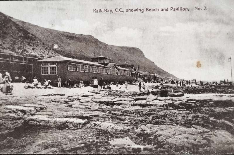 Vintage unused post card - Kalkbay