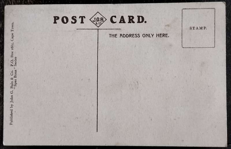 Vintage unused post card - Kalkbay
