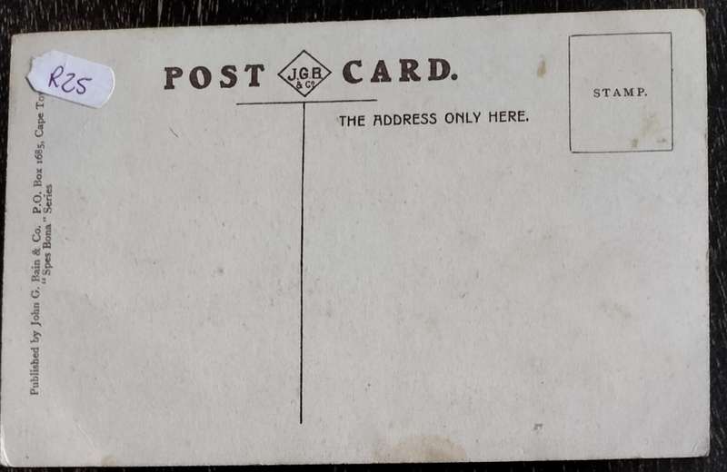 Vintage unused post card - Camp's Bay
