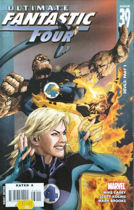 Vintage Marvel Comic - Ultimate Fantastic Four #39