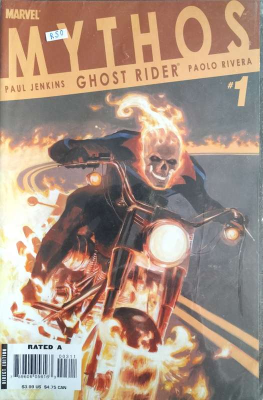 Vintage DC Comic - Mythos - Ghost Rider #1