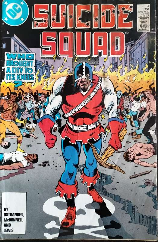 Vintage DC Comic - Suicide Squad 4 (with issue)