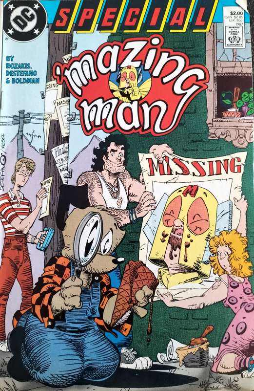 Vintage DC Comic - Mazing Man