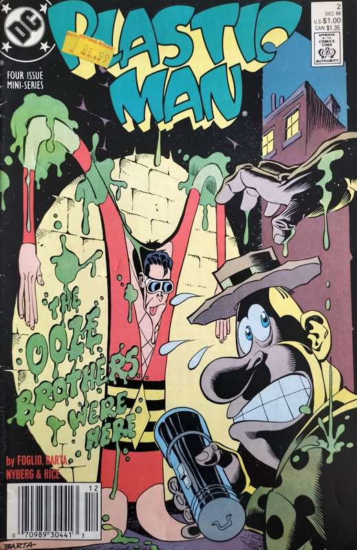 Vintage DC Comic - Plastic Man #2