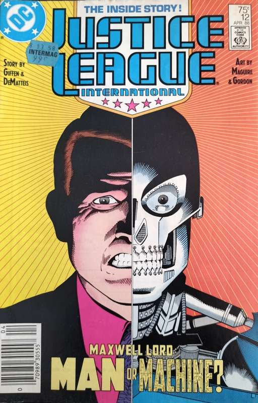 Vintage DC Comic - Justice League International #12