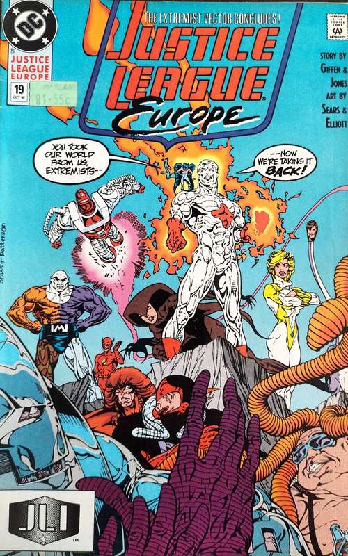 Vintage DC Comic - Justice League Europe #19