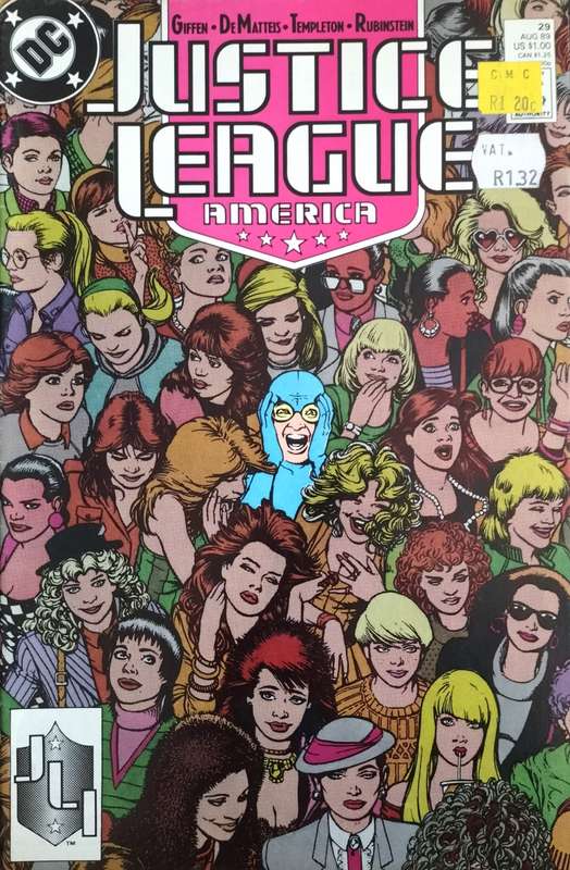 Vintage DC Comic - Justice League America #29