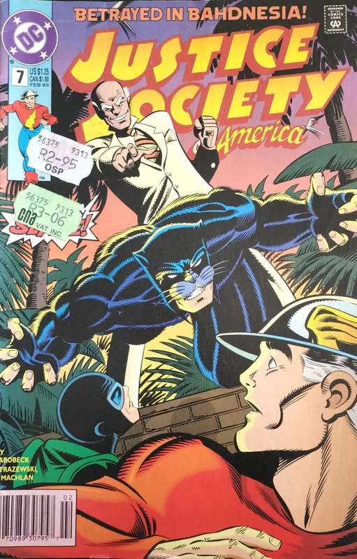 Vintage DC Comic - Justice Society America #7