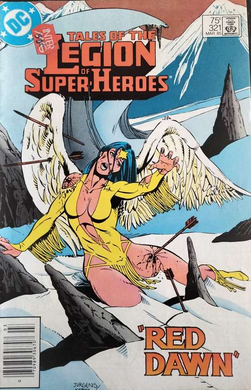 Vintage DC Comic - Legion of Super Heroes #321