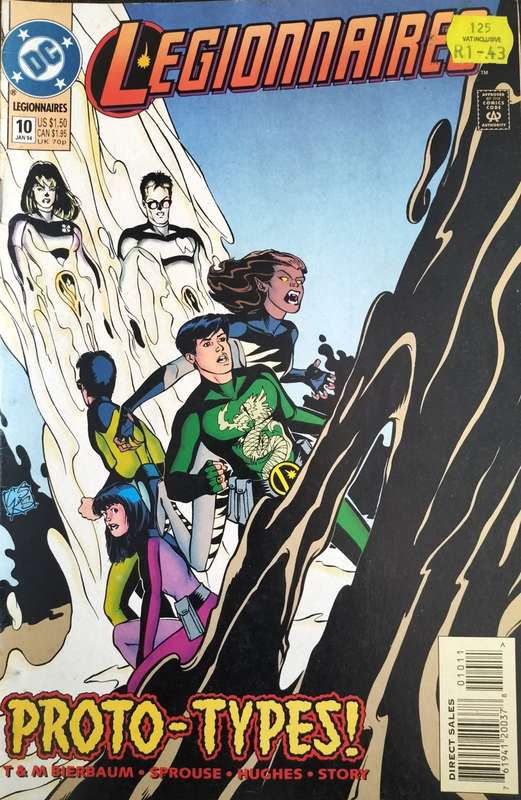 Vintage DC Comic - Legionnaires #10