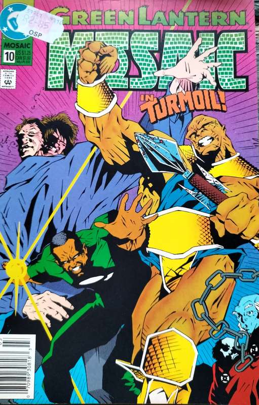 Vintage DC Comic - Green Lantern Mosaic #10