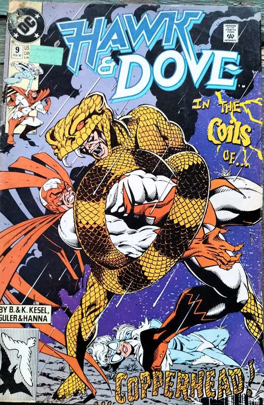 Vintage DC Comic - Hawk & Dove #9