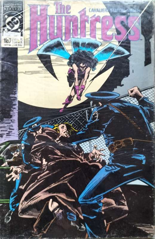 Vintage DC Comic - The huntress #7