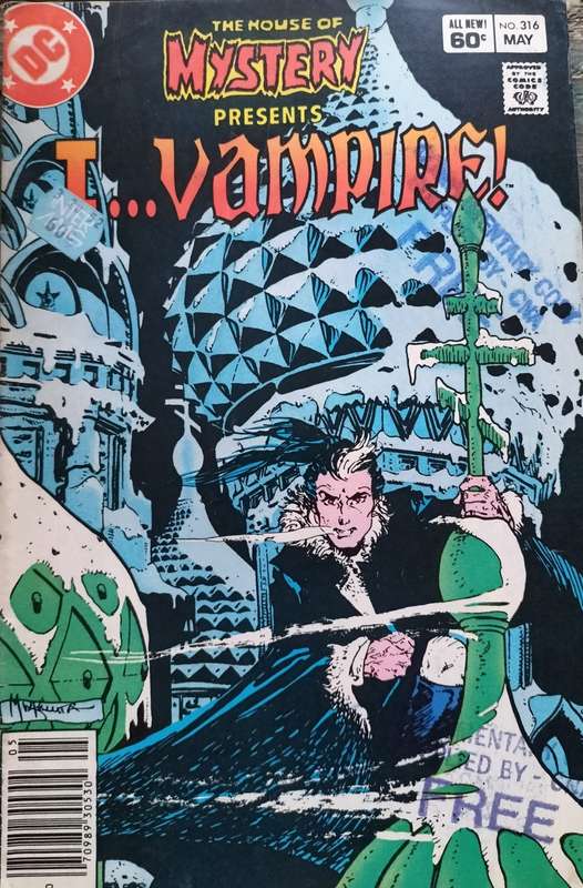 Vintage DC Comic - House of mystery #316