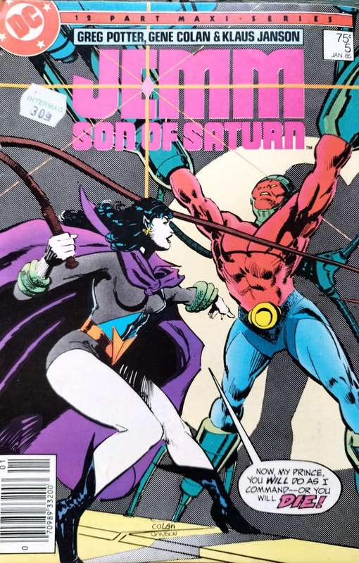 Vintage DC Comic - Jemm - Son of Saturn #5