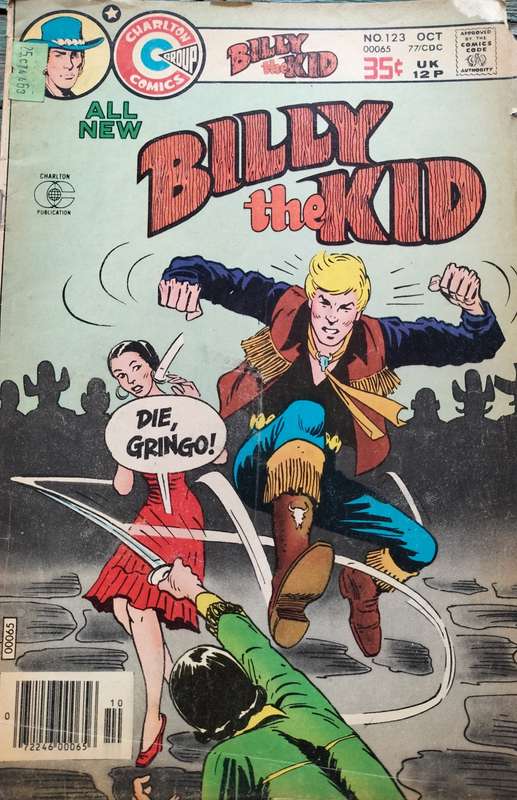 Vintage Charlton Comics - Billy the Kid #123