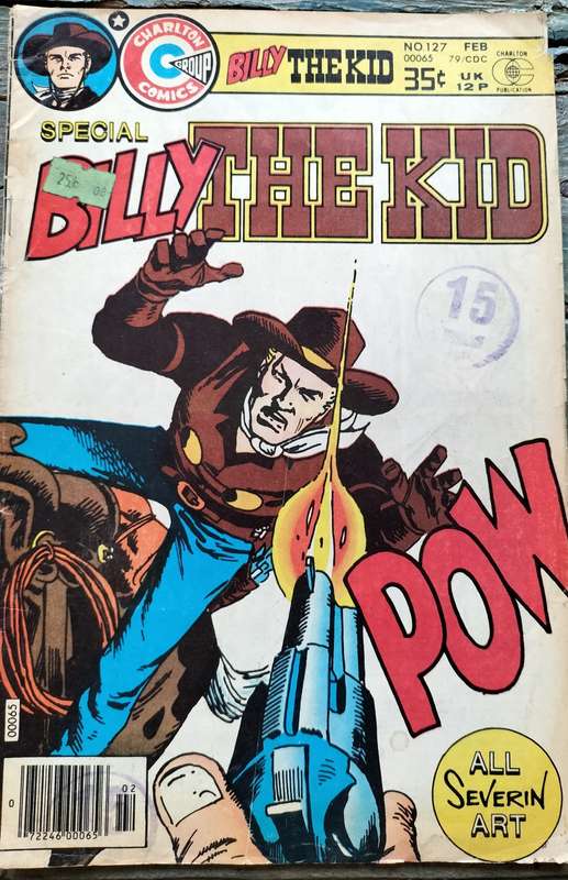 Vintage Charlton Comics - Billy the Kid #127