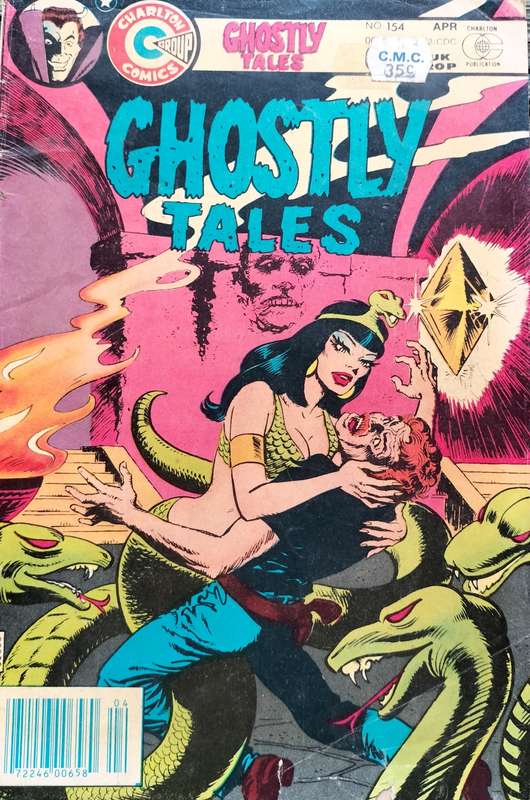 Vintage Charlton Comics - Ghostly Tales #154