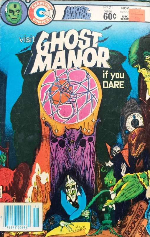 Vintage Charlton Comics - Ghost Manor #71