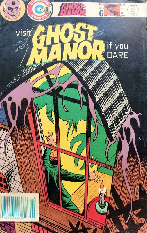 Vintage Charlton Comics - Ghost Manor (with issue)
