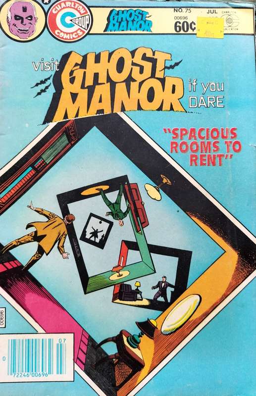 Vintage Charlton Comics - Ghost Manor #75