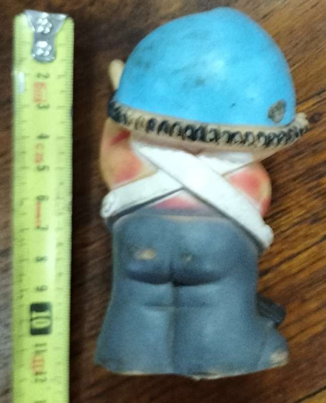Highly collectable plastic figurine