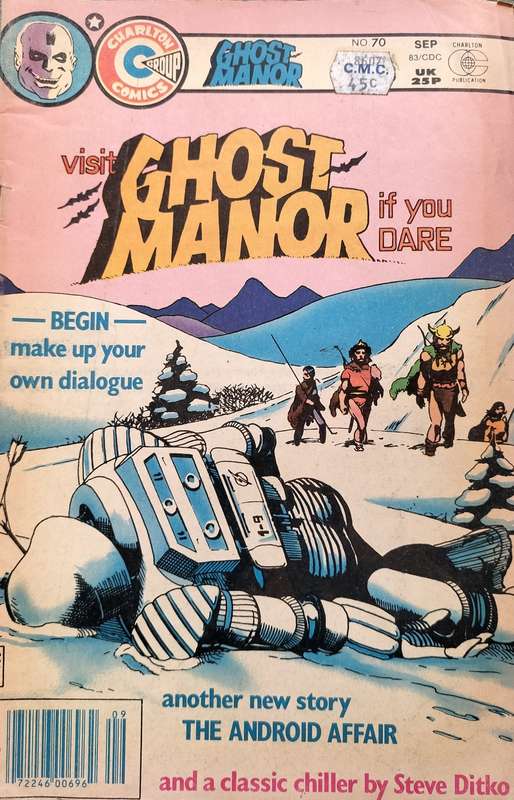 Vintage Charlton Comics - Ghost Manor #70