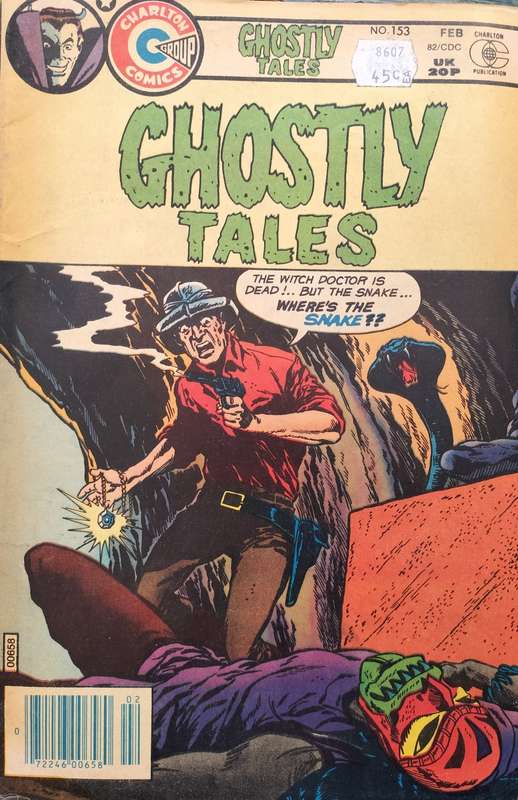 Vintage Charlton Comics - Ghostly Tales #153
