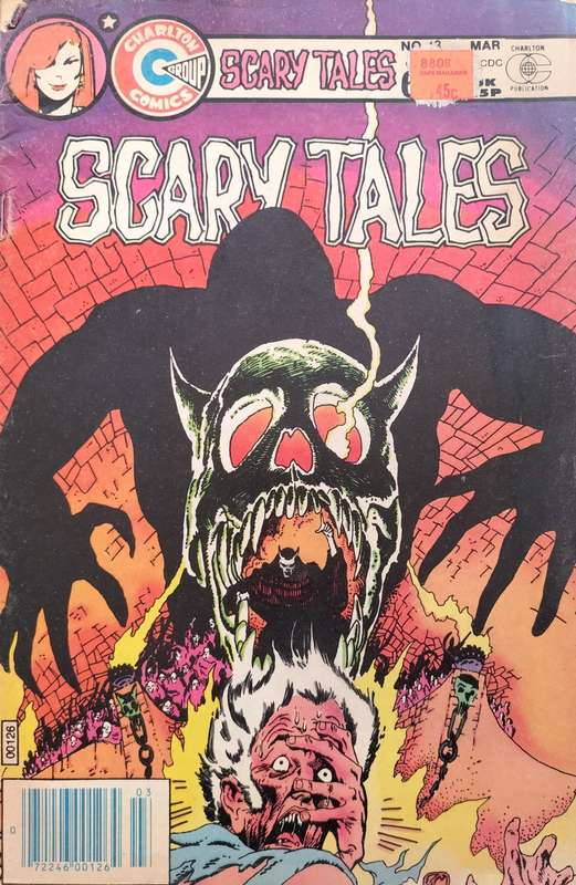 Vintage Charlton Comics - Scary Tales #13 (with issue)