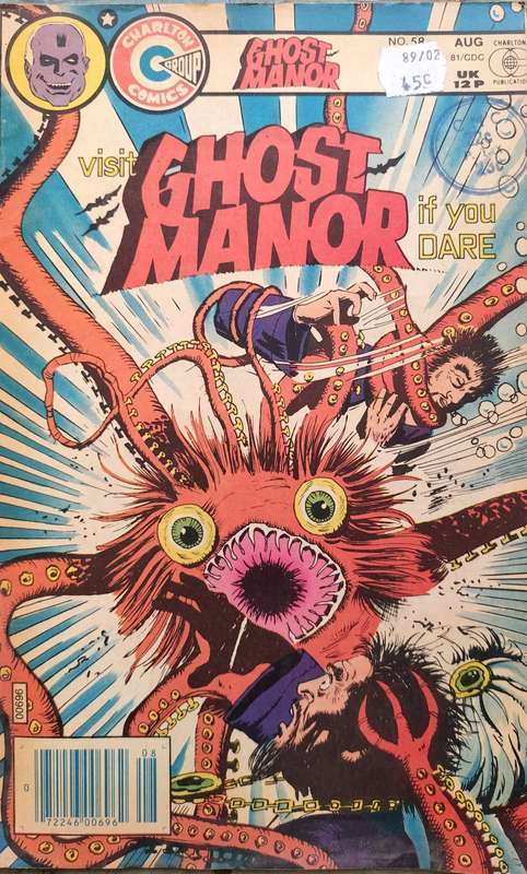 Vintage Charlton Comics - Ghost Manor #58