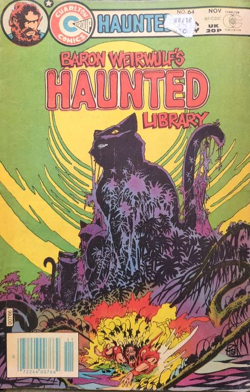 Vintage Charlton Comics - Baron Weirwulf's Haunted Library