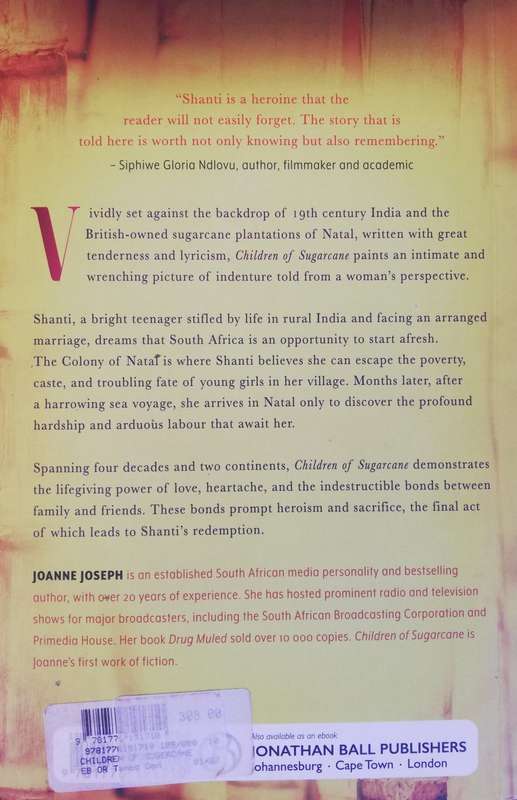 Children of Sugar Cane by Joanne Joseph (Softback)