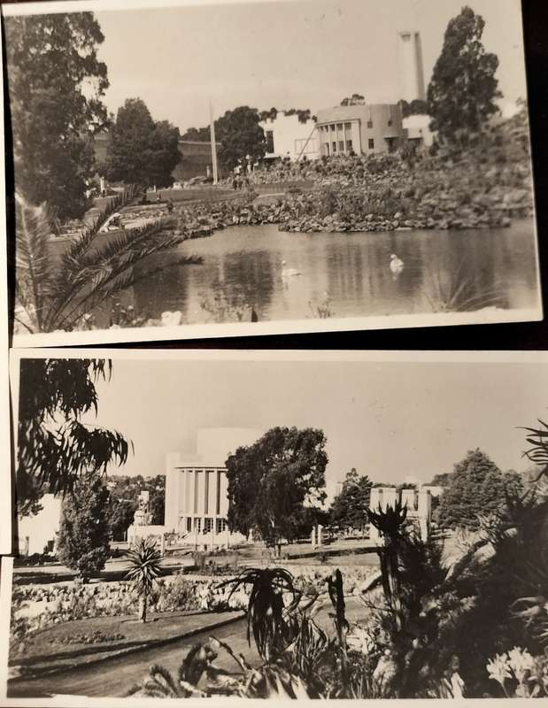 Johannesburg post cards (x 5) - Empire exhibition 1936
