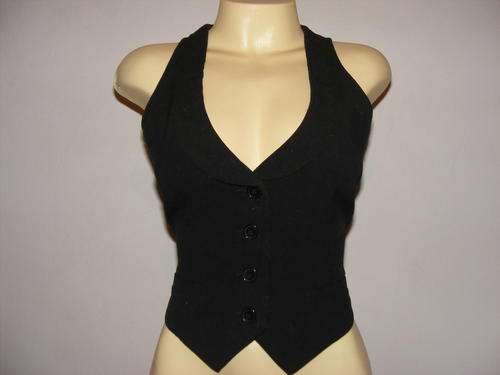 Black waistcoat