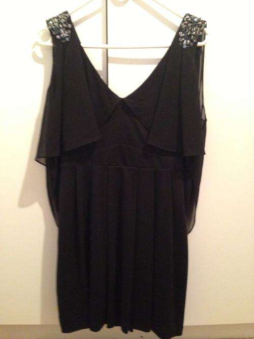 FOREVER NEW Brand new black dress with glam detail