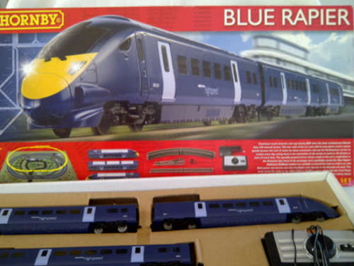 Hornby Blue Rapier Trainset