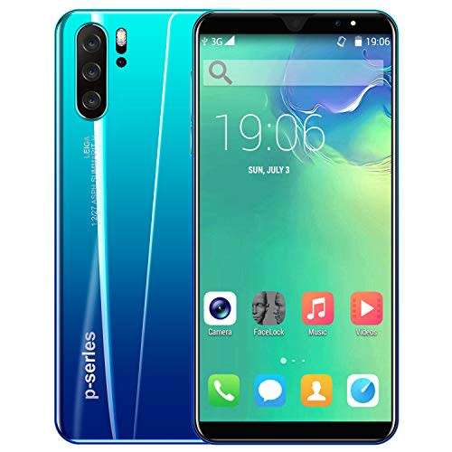 High Performance Smartphone!! Don't miss out! P33 Plus 5.8 Inch 4GB RAM 64GB OB Smartphone - Blue