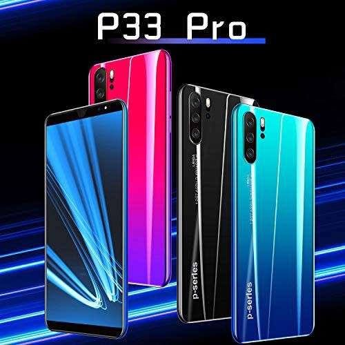 High Performance Smartphone!! Don't miss out! P33 Plus 5.8 Inch 4GB RAM 64GB OB Smartphone - Blue