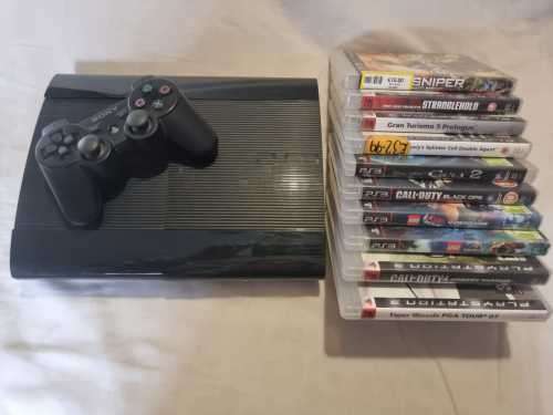 Secondhand PlayStation 3 500GB with games & controller