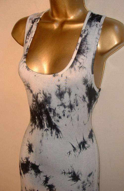 12 - 14 / 36 - 38  New full length ladies maxi dress tie dye by NEW LOOK uk brand