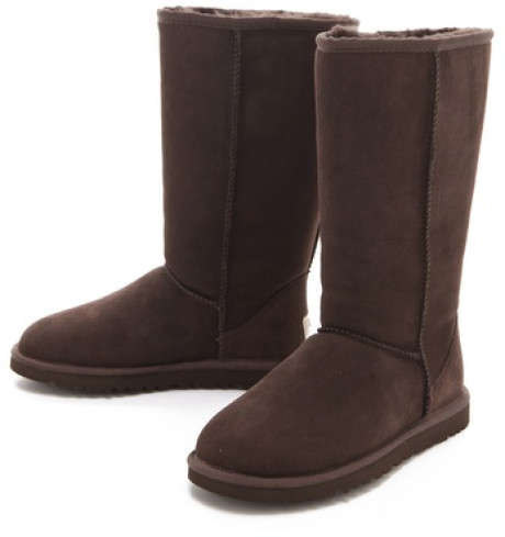 Size 3, 4, 5, 6, 7, 8 Chocolate brown boots.