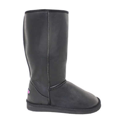 Size 4, 5, 6 OR 7         New dark grey calf height winter boots - UGG STYLE STUNNING.